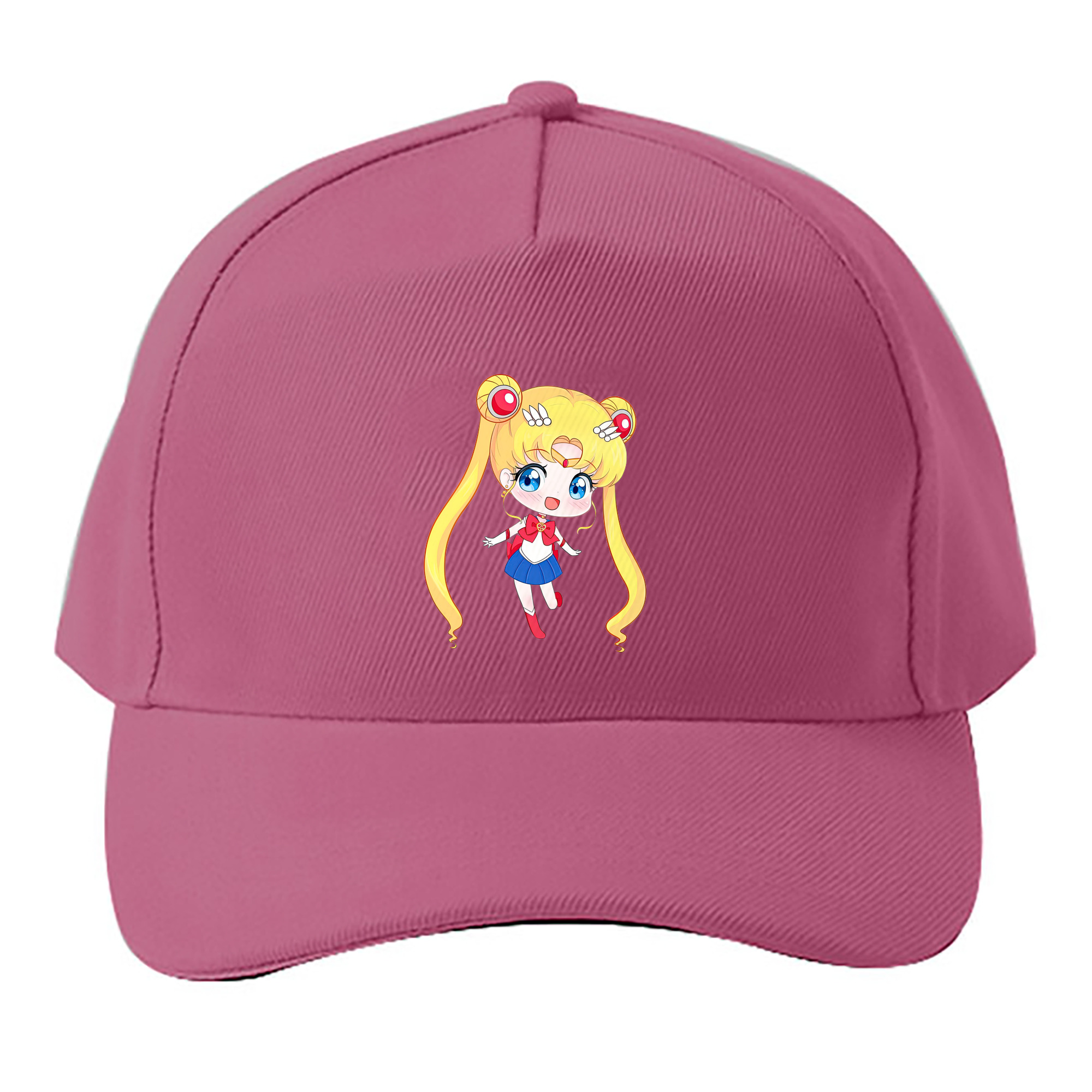 （画像用） 美少女戦士セーラームーン 月野 うさぎ つきの うさぎ Sailor Moon Tsukino Usagi ベースボールキャップ 綿100％ 男女兼用 帽子 スポーツ